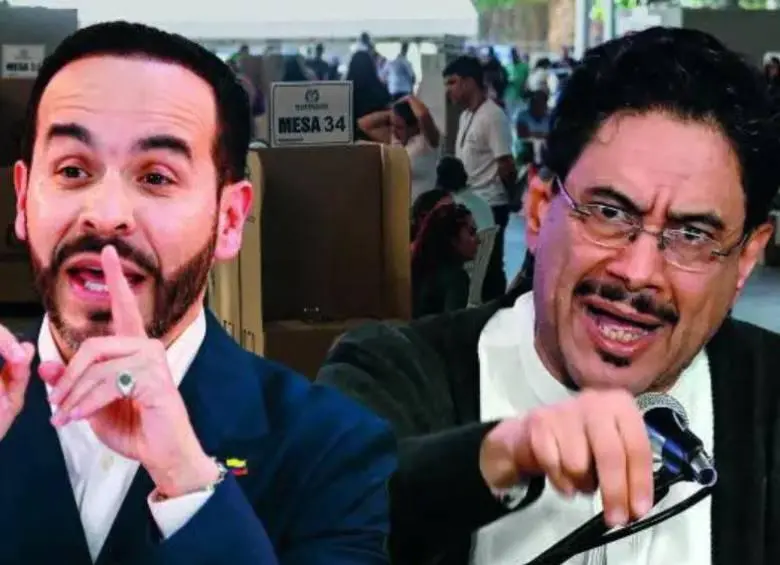La segunda vuelta para decidir quién se queda con la presidencia será el 21 de junio. FOTO: EL COLOMBIANO Y COLPRENSA