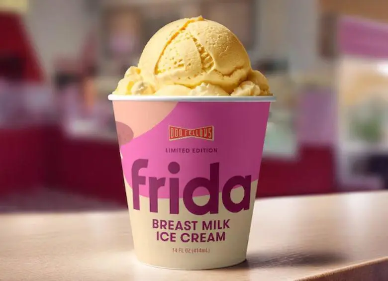 <span class="mln_uppercase_mln">El</span><b><span class="mln_uppercase_mln"> nuevo sabor de helado de leche materna, lanzado en Estados Unidos, se agotó a pocos días de salir a la venta en Nueva York. FOTO: FRIDA</span></b>