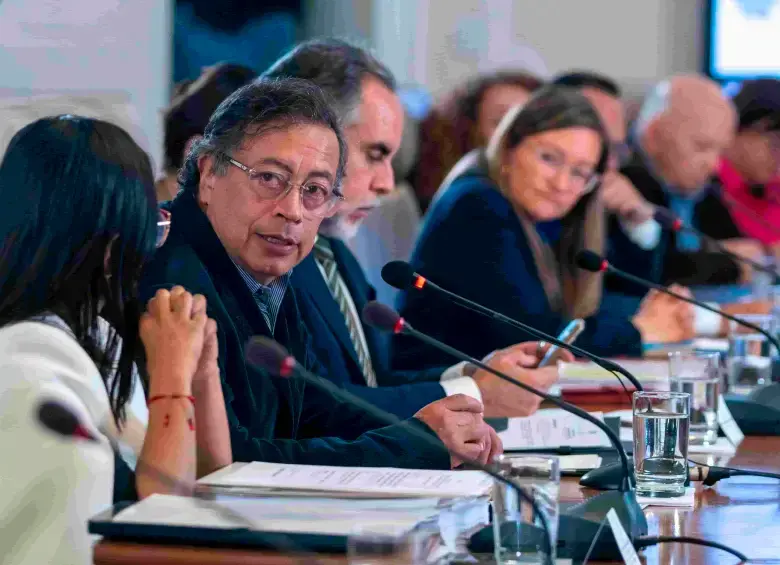 Se espera que el presidente Gustavo Petro hable sobre el tema de salud en el Consejo de Ministros. FOTO CORTESÍA