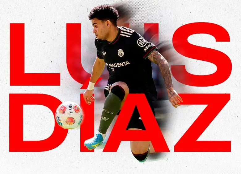 Luis Díaz fue el hombre más importante del Bayern Múnich en el duelo de ida de las semifinales de la Champions ante el Paris Saint-Germain. FOTO GETTY