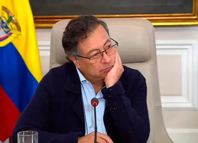 Gustavo Petro, presidente de Colombia. FOTO: Colprensa