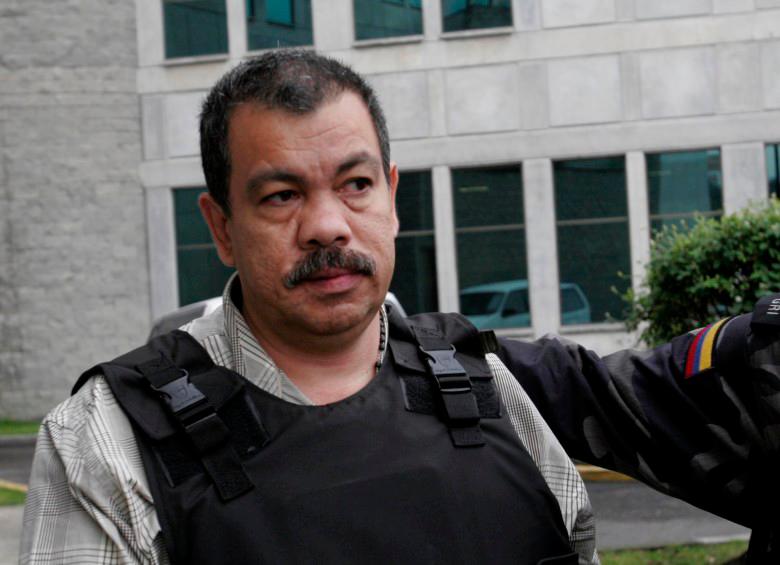 Alias Don Berna fue extraditado a Estados Unidos en 2009, con otros trece jefes paramilitares FOTO: ARCHIVO