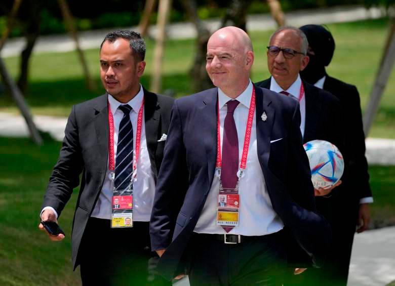 Gianni Infantino, de 52 años de edad, buscará ser reelegido presidente de la Fifa. FOTO: EFE