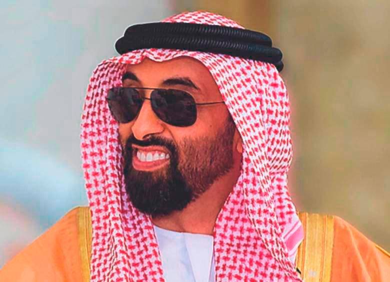 El jeque árabe Tahnoon bin Zayed Al Nahyan es el dueño de IHC, la empresa que quiere comprar el 31,25% de Nutresa. FOTO: Cortesía