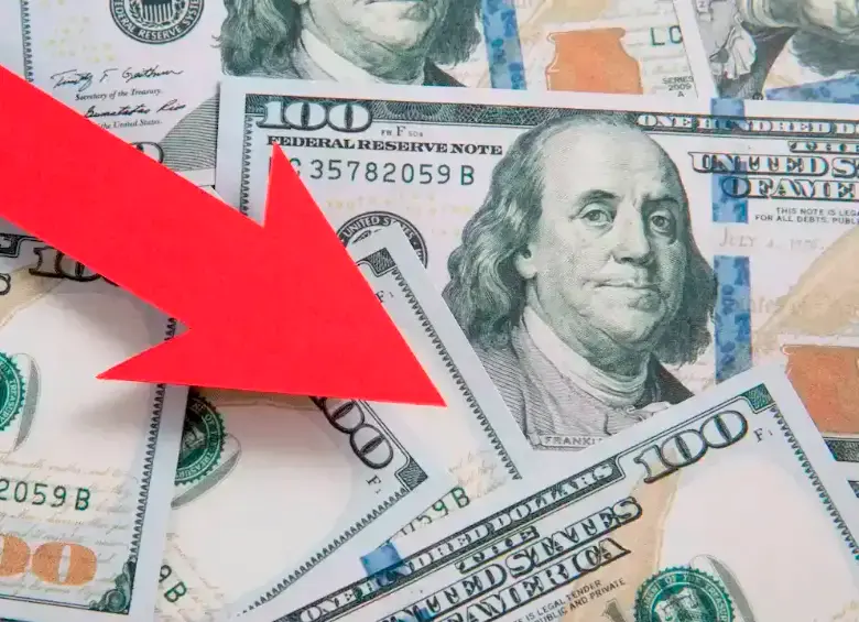 El dólar en Colombia abrió este martes en $3.145 y llegó a un mínimo de $3.130, en medio de movimientos en los mercados internacionales. FOTO GETTY