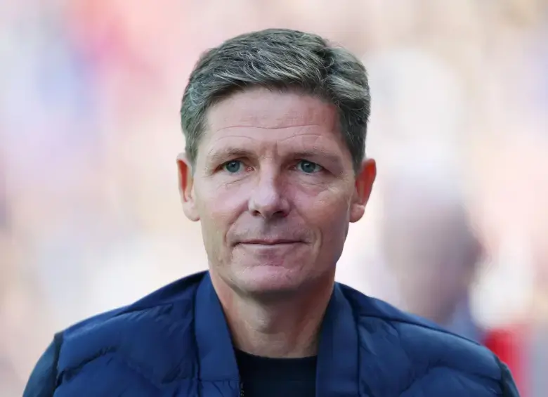 Oliver Glasner, entrenador del Crystal Palace. FOTO: Getty 
