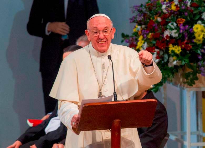Después de una larga fiebre regresa el papa Francisco a cumplir con su apretada agenda. Foto: Juan Antonio Sánchez. 