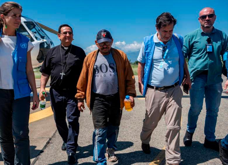 Luis Manuel Díaz fue liberado el 9 de noviembre del 2023. FOTO ONU CORTESÍA