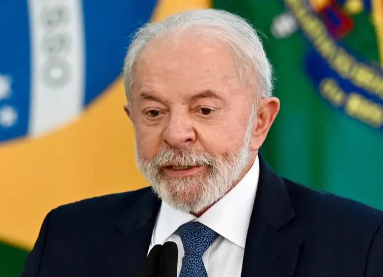 El presidente de Brasil, Luiz Inácio Lula da Silva, asistió al Foro Celac-África en Bogotá, donde participó en la apertura del segmento de alto nivel junto a otros mandatarios. FOTO: Getty.