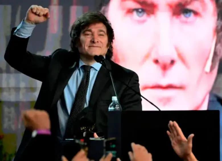 Javier Milei fue señalado por el diario Tehran Times tras sus declaraciones sobre Irán, que escalaron la tensión diplomática. FOTO: AFP. 