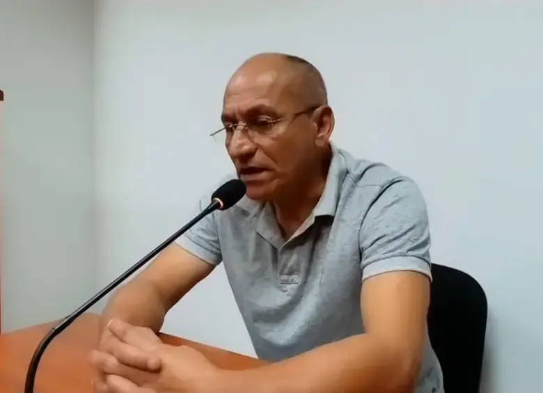 Carlos Enrique Vélez Ramírez, alias “Víctor”. Foto: captura de pantalla