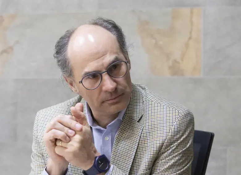 El presidente de la Asociación Colombiana de Minería (ACM), Juan Camilo Nariño. FOTO: El Colombiano.