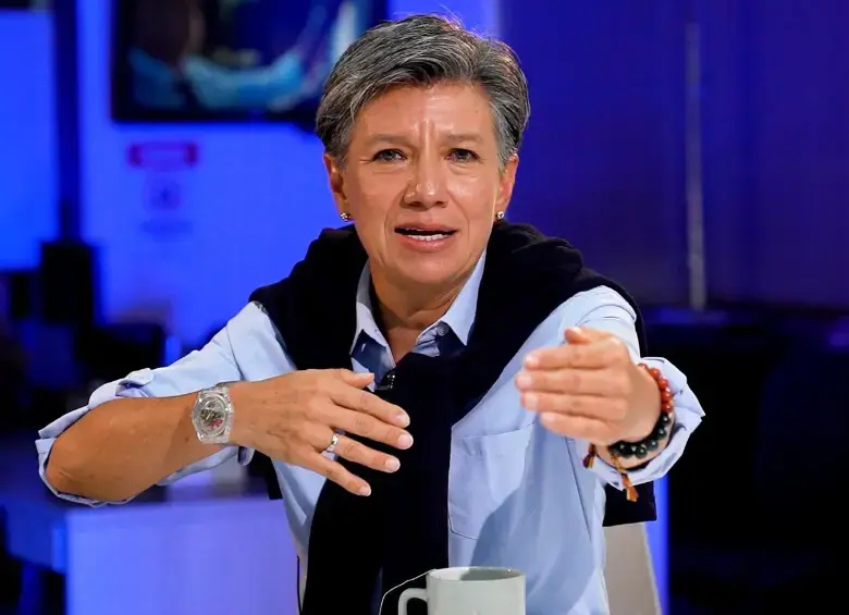 La candidata presidencial criticó la participación de funcionarios públicos en política y pidió mayor transparencia en el proceso electoral. FOTO: CAMILO SUÁREZ.