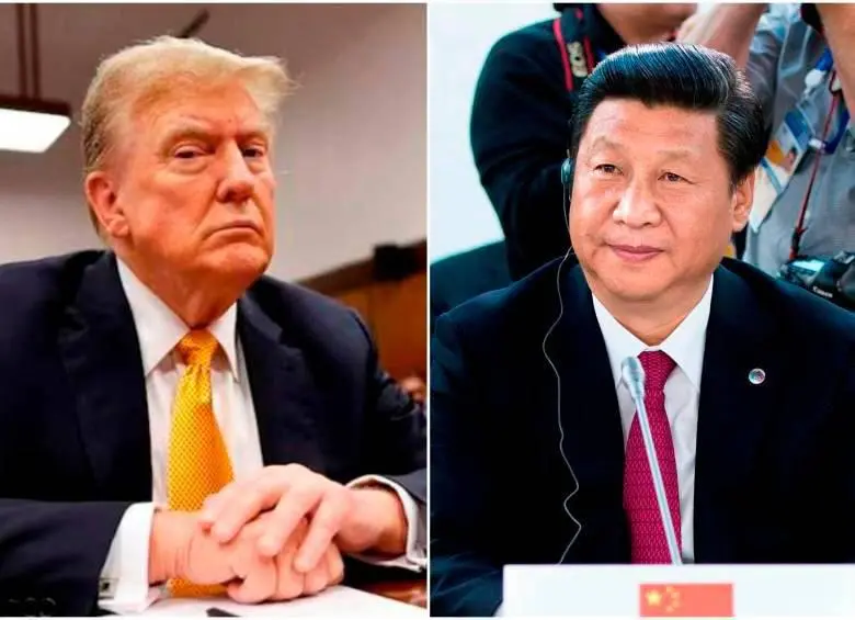 Una nueva guerra comercial se gesta entre las dos principales economías mundiales lideradas por el presidente estadounidense Donald Trump y su par chino Xi Jinping. FOTO: GETTY | COLPRENSA