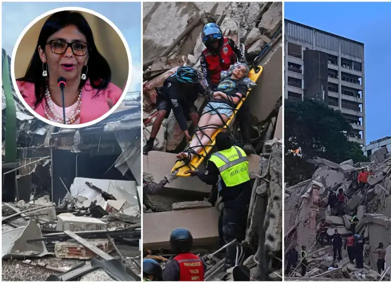 “Permiso para salvar vidas”: rescatistas esperan autorización para ingresar a la zona del desastre en La Guaira. Foto: Getty y AFP