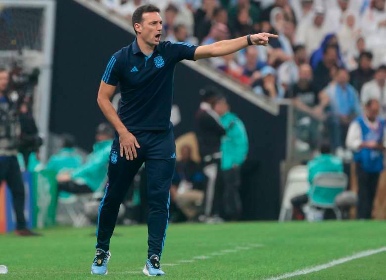 Lionel Scaloni suma un título de Copa América, La Finalissima y el Mundial de Qatar con Argentina. FOTO EFE