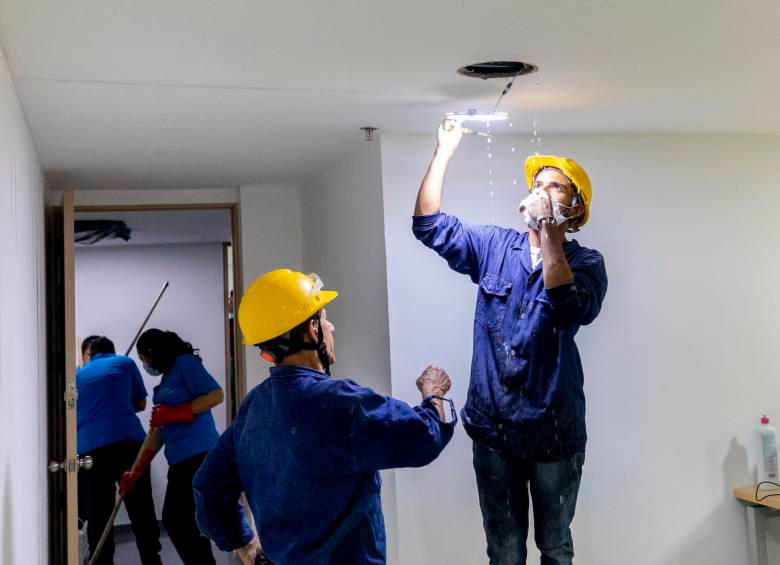 Inundaciones, por afectaciones en los techos, son parte de la problemática. FOTO CAMILO SUÁREZ