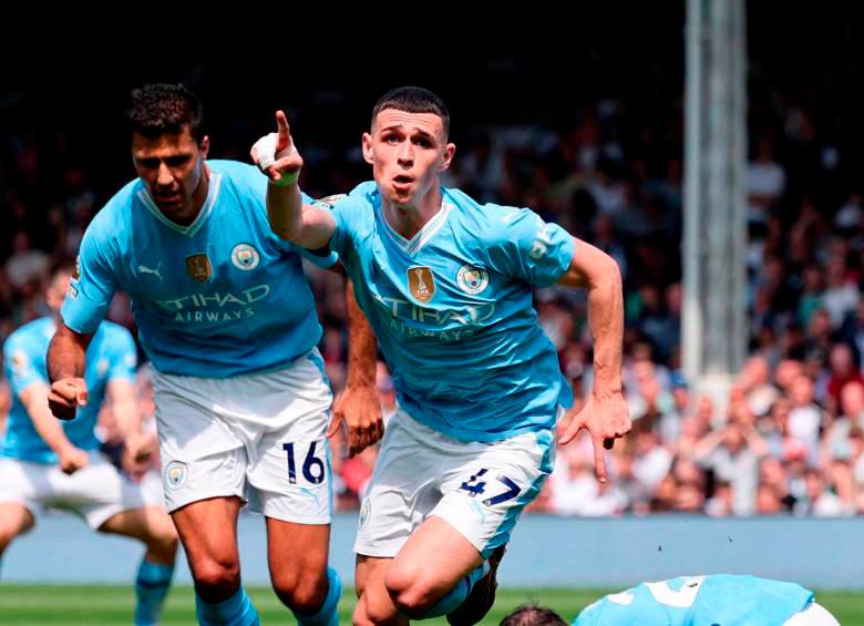 Jugadores del Manchester City, club de la liga inglesa. FOTO: Tomada de X @Premierleague