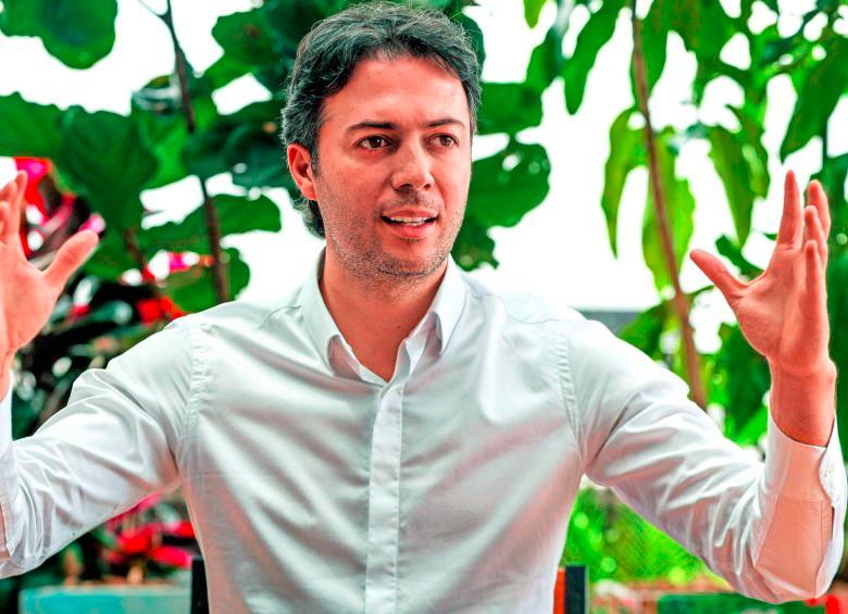 Daniel Quintero, alcalde de Medellín. ARCHIVO EL COLOMBIANO