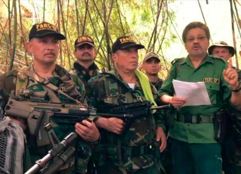 ‘Iván Márquez’ anunció su retorno a las armas y la fundación de la “Segunda Marquetalia” en agosto de 2019. FOTO CORTESÍA