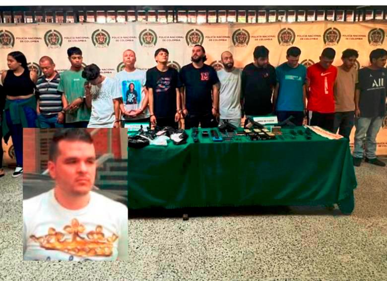 Uno de los golpes más grandes propinado por la Policía Metropolitana en el 2024 fue el de alias Keyler (detalle), junto con otros 17 integrantes del grupo delincuencial La Terraza. FOTO: Cortesía