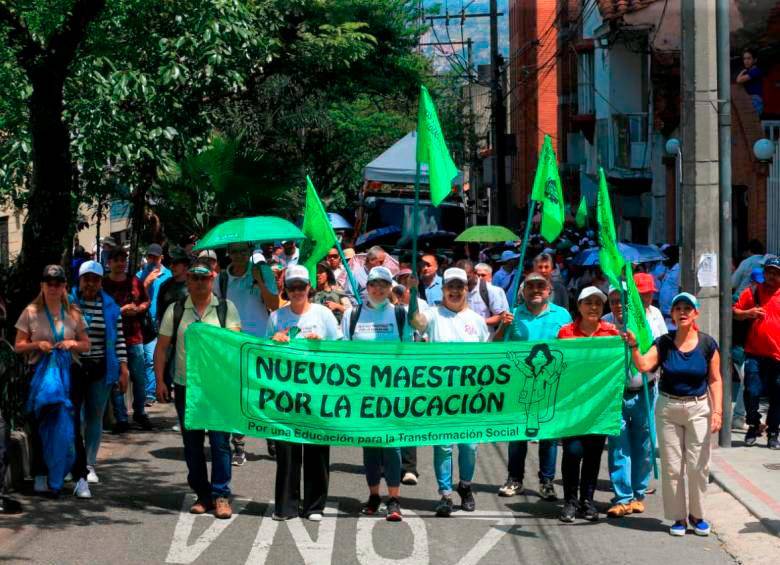 La marcha será silenciosa, con consignas alusivas al respeto por la vida de los maestros. FOTO ARCHIVO 