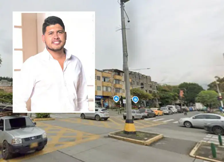 Esteban Ramírez y su hermana se movilizaban en un vehículo por el barrio Belén Rosales, en el occidente de Medellín, cuando fueron abordados por dos sujetos en una moto, quienes les quitaron sus celulares. Uno de ellos le disparó al hombre. Foto Cortesía