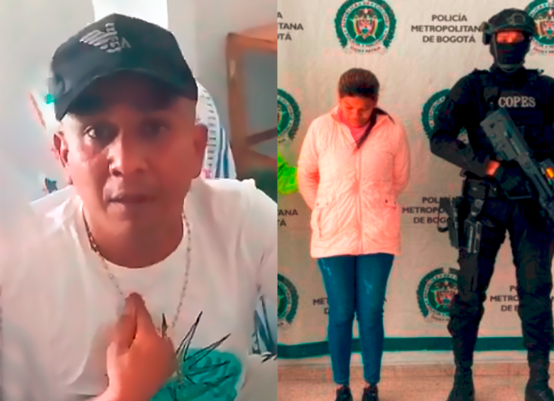 Alias Negro Ober purga una condena por delitos como concierto para delinquir, extorsión, terrorismo, homicidio, tráfico y porte ilegal de armas de fuego. FOTO: CAPTURAS DE VIDEO