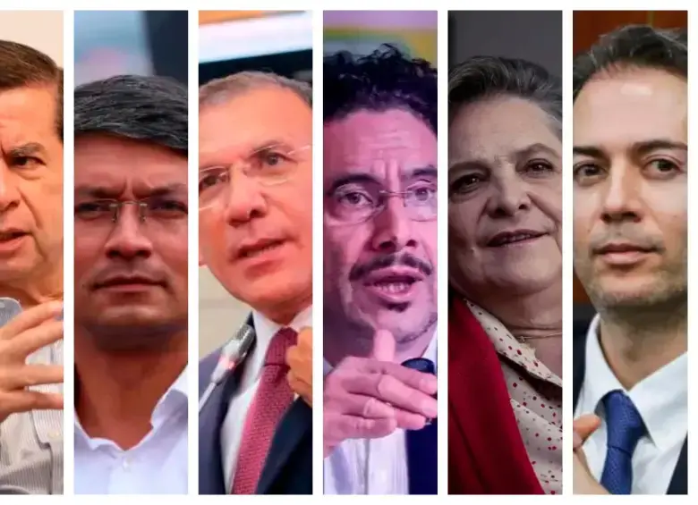 Los candidatos de la izquierda quedaron definidos para la consulta del próximo 8 de marzo. FOTO: Colprensa