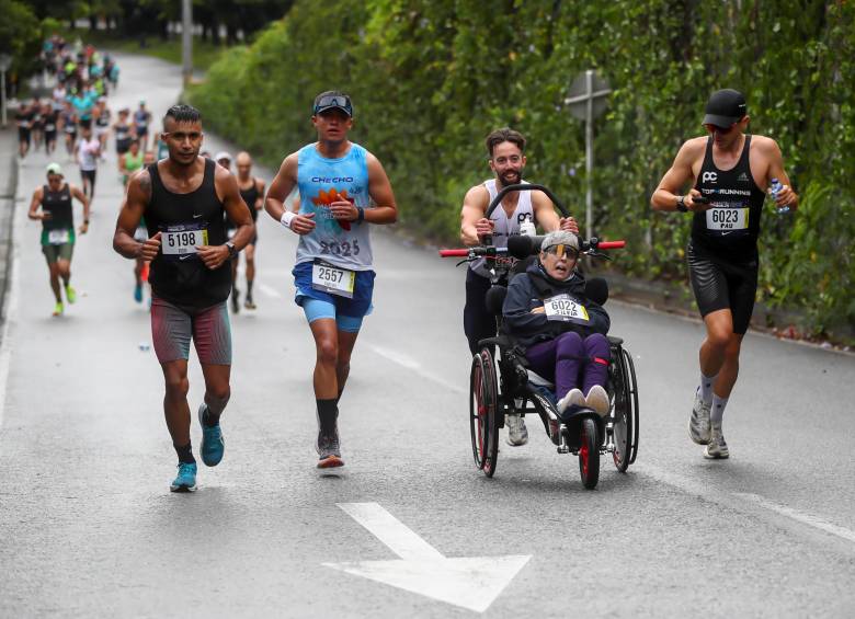 El espíritu deportivo que se refleja en la cita de Medellín contagia para hacer deporte. FOTO JUAN ANTONIO SÁNCHEZ