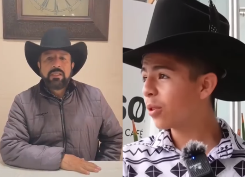 Roberto Xavier y su padre, quien indicó que se le ha “negado” ver a su hijo en cuatro años. FOTO: CAPTURA DE VIDEO