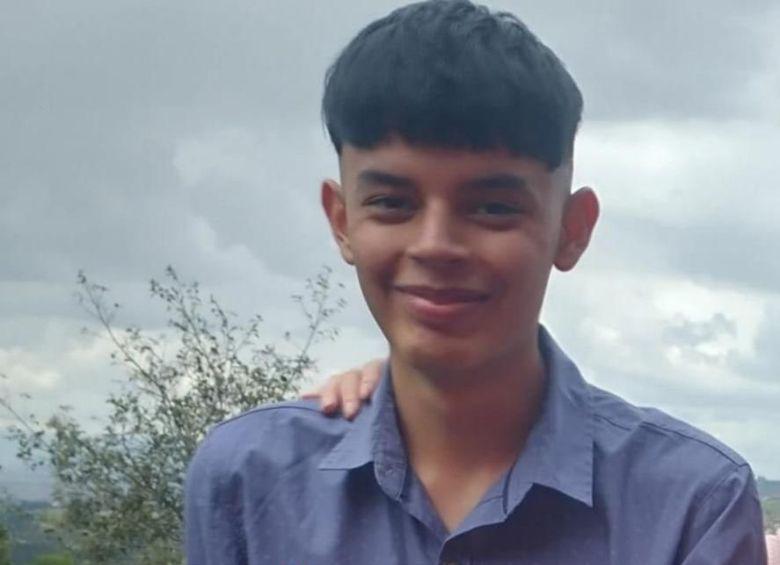 Stiven Andrés Urbano Realpe, un joven de 16 años desaparecido desde hace tres días en Bogotá. FOTO: REDES SOCIALES