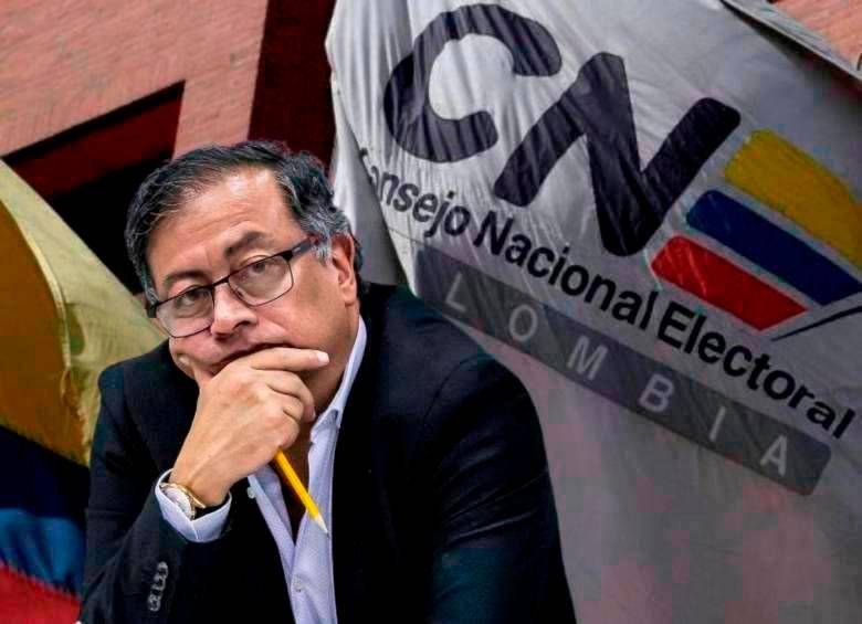 El CNE investiga la campaña del presidente Gustavo Petro por aparente violación de los topes electorales. FOTO: Colprensa