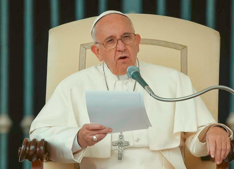 Papa Francisco vuelve a posponer sus compromisos por cuenta de una “leve gripe”. Foto: Colprensa. 