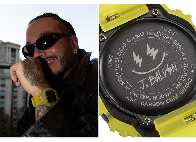 El reloj llamado “MA G” es el nuevo lanzamiento entre la compañía G-Shock y el cantante J Balvin. FOTO: J BALVIN - GSHOCK