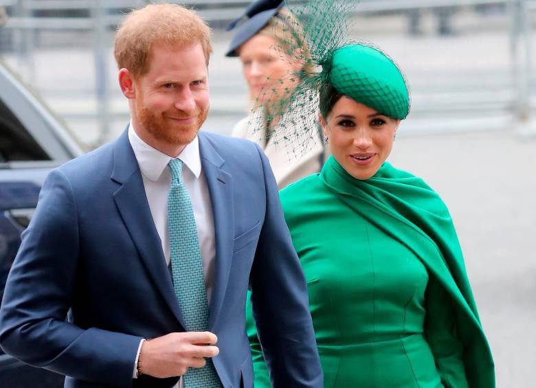 Harry y Meghan se encontraban en Nueva York en un evento organizado por Ms. Foundation for Women en la que enaltecieron la labor de Meghan por su defensa global en empoderar a mujeres y niñas. FOTO: Colprensa