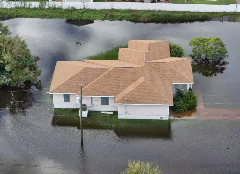 Tras causar alerta máxima, Milton se degradó a categoría 1. FOTO: GETTY