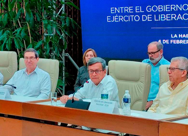 El Comando Central del ELN hace parte de la mesa de negociación con el Gobierno colombiano. FOTO: Cortesía delegación de paz del ELN