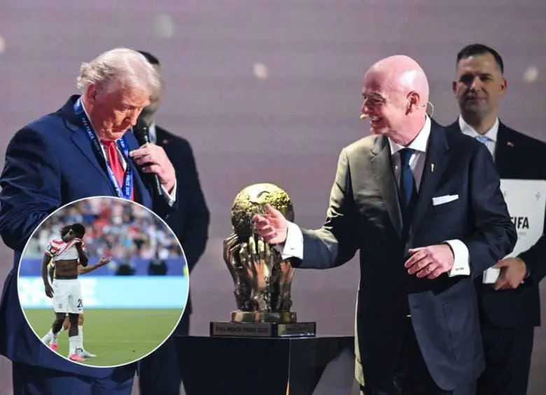 La historia de la Copa del Mundo registra varios casos en los que líderes políticos y altos dirigentes han intentado influir en el desarrollo del torneo, desde la Italia de Mussolini hasta la reciente intervención de Donald Trump por la sanción a Folarin Balogun. FOTO: AFP, XINHUA.