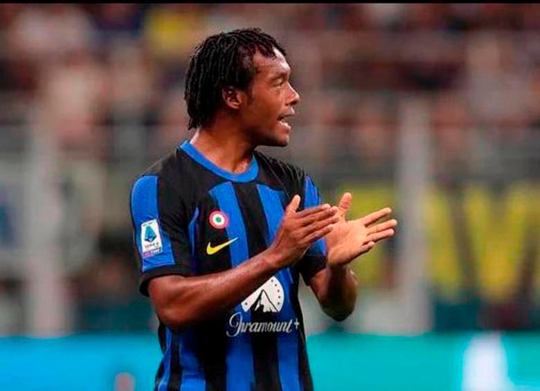 Juan Guillermo Cuadrado tiene contrato con el Inter de Milan hasta el 30 de junio de 2024. FOTO: TOMADA DEL X DE @Inter_es
