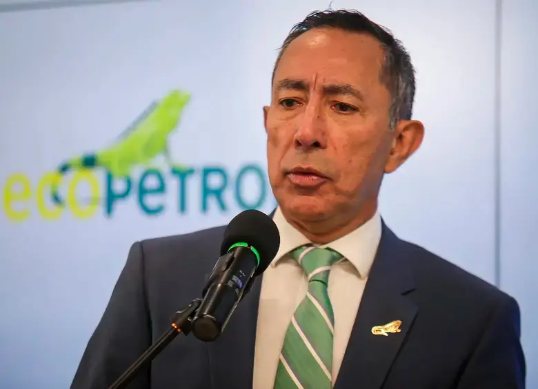 Ricardo Roa, presidente de Ecopetrol, resaltó que el nivel de producción promedio fue de 745.000 barriles por día. FOTO cortesía Ecopetrol