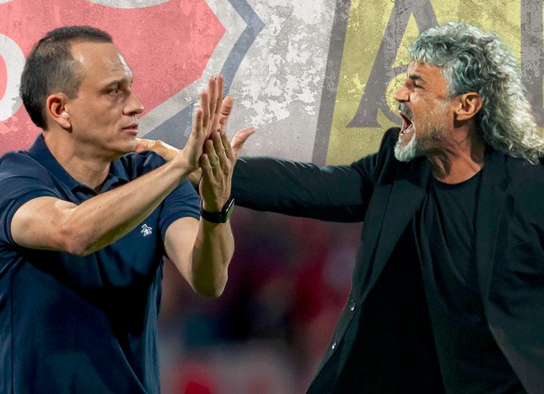 El delantero bolivarense Brayan León Muñiz anotó el último gol del Medellín en un partido. FOTOS JUAN ANTONIO SÁNCHEZ Y CAMILO SUÁREZ