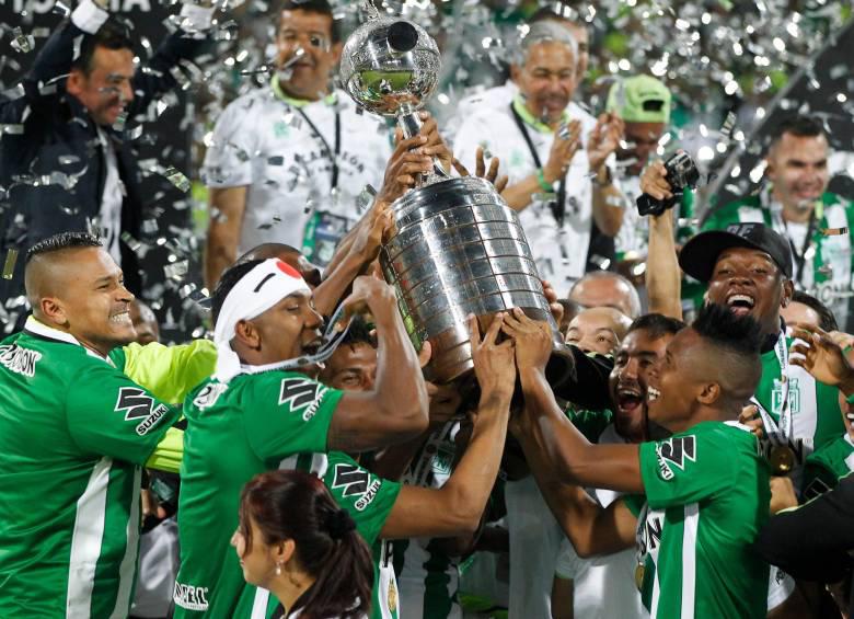 Atlético Nacional, campeón de la Copa Libertadores en 2016. FOTO: JAIME PÉREZ