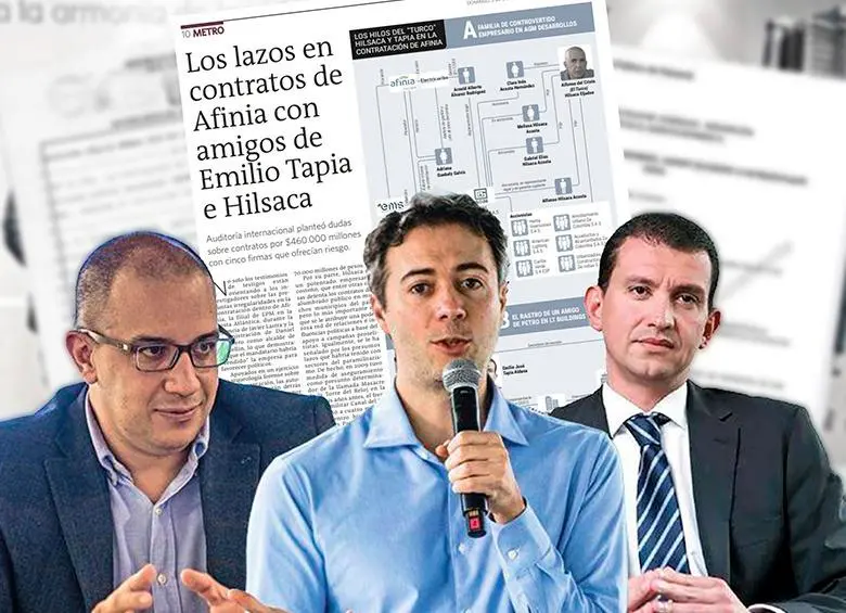 Un testigo clave relató a la Fiscalía cómo Emilio Tapia, condenado por corrupción, garantizó el ingreso de Jorge Carrillo en la “venta” de la gerencia de Afinia orquestada por Daniel Quintero por millones de dólares. FOTO: EL COLOMBIANO