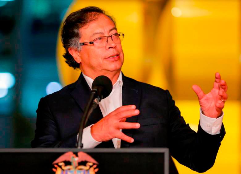 Gustavo Petro desmintió las supuestas peleas con sus ministros. FOTO: COLPRENSA. 