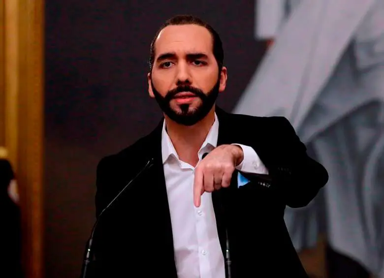 Nayib Bukele es presidente de El Salvador desde junio de 2019. Fue reelecto en 2024. FOTO: AFP
