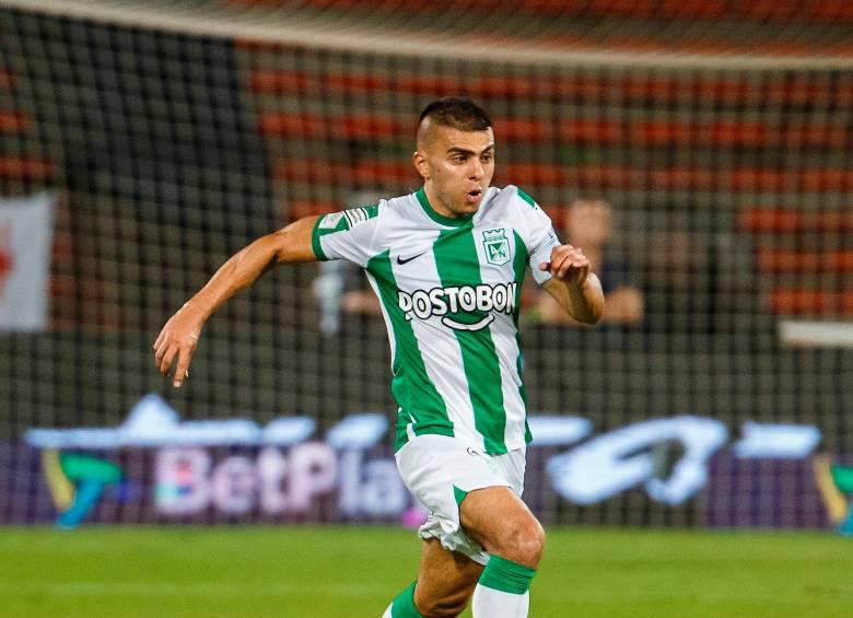 Jhon Duque jugó en Atlético Nacional entre el primer semestre del 2022 y el apertura del 2024. FOTO: CAMILO SUÁREZ