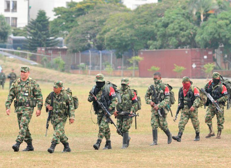 Se estima que en lo corrido de 2023 la guerrilla ha perpetrado 150 acciones violentas, entre ellas, el crimen de 17 miembros de la fuerza pública y 28 atentados a la infraestructura de hidrocarburos. FOTO: COLPRENSA