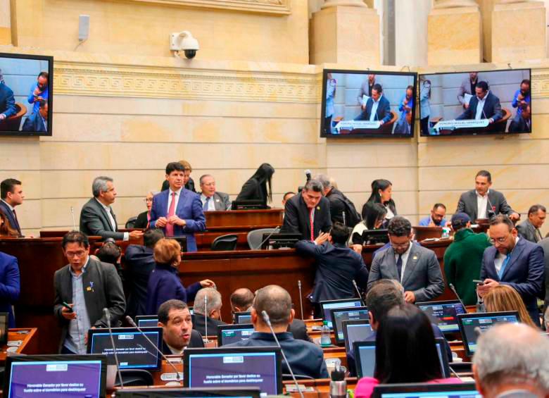 Ante la plenaria del Senado fue presentada una apelación ante el archivo de la reforma a la salud. FOTO: Colprensa