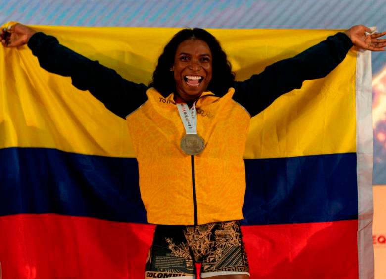 Yenny Álvarez, la mejor deportista de Colombia en 2022. FOTO